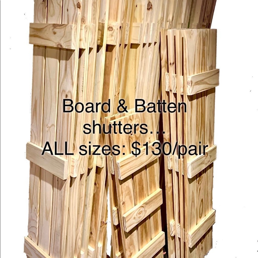 Board & Batten Shutters